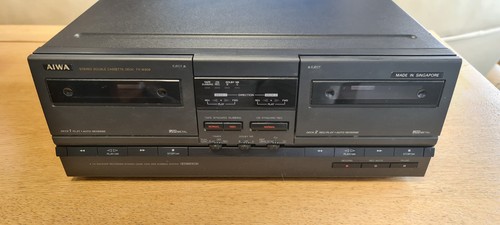 Aiwa w909 double cassette - double,