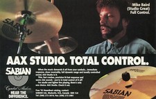 1992 small Print Ad of Sabian