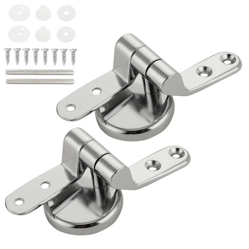 Toilet seat hinges pair - seat, of