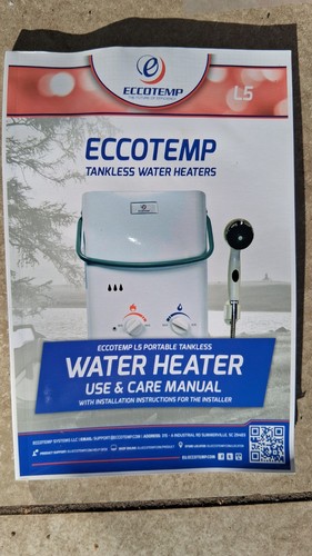Eccotemp portable tankless - portable,