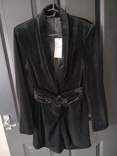 Zara stunning black - black, velvet
