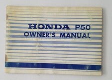 1967 Honda 50 P50 Owner's