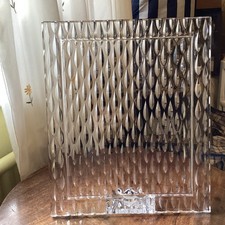 Marquis By Waterford  Rainfall Lead Cristal Photo Frame 8” x 10”