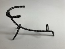 Viking Drinking Horn Stand - Hand Forged Twisted Wrought Iron