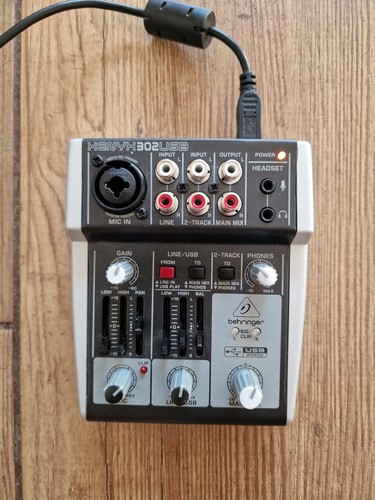 Behringer xenyx 302usb input - xenyx,