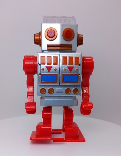 Vintage robot inch wind - robot,