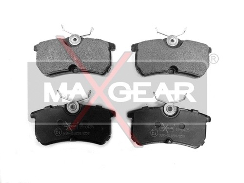 Rear brake pad - brake, disc