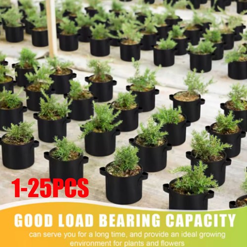 25pcs gallon fabric plant grow - gallon,