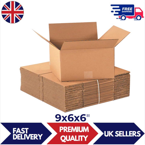 6 cardboard postage - 6, x