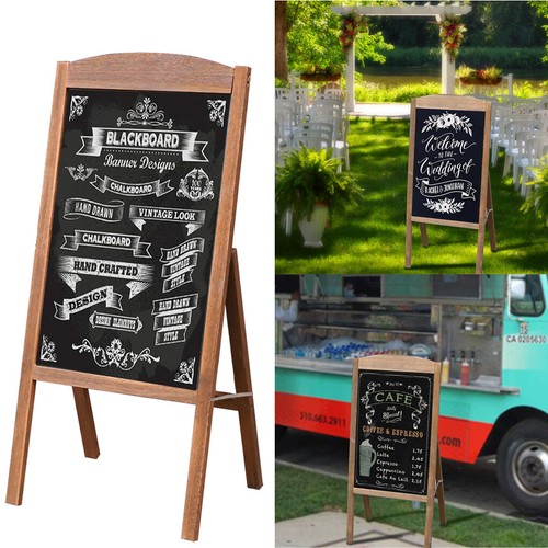 Large chalkboard board frame - chalkboard,