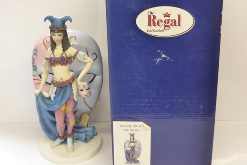 Regal masquerade figurine - "masquerade, "