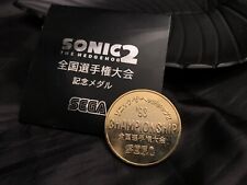 1993 SONIC THE HEDGEHOG 2 CHAMPIONSHIP JAPAN COIN TOKEN