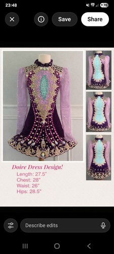 Irish dancing dress - dancing,