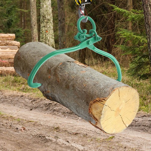 Wide jaw opening log - opening, lifting