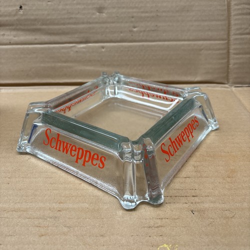 Vintage schweppes ashtray man - ashtray,