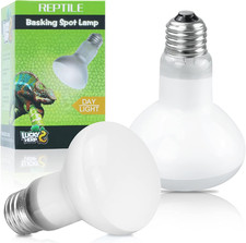 Reptile Heat Lamp Bulb, 2 Pack