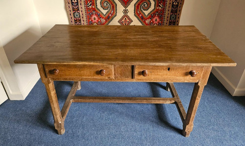 French oak farmhouse kitchen - french,