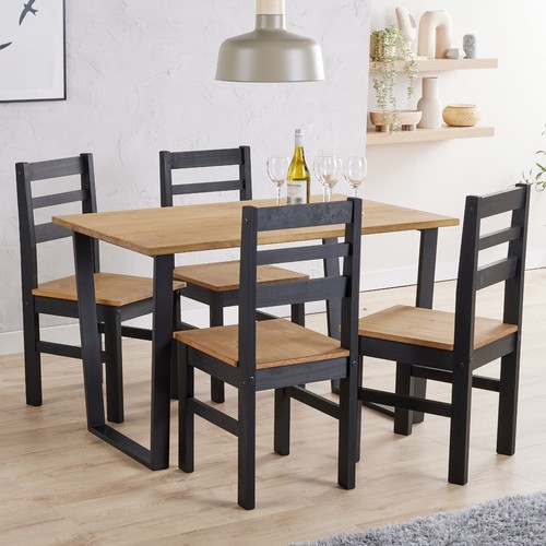 Texas pine dining set - pine,