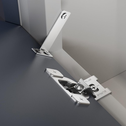 Tip out tray hinges inch - tip, 1/8