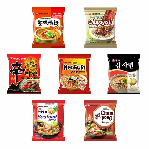 Nong shim shin ramyun noodles - nong,