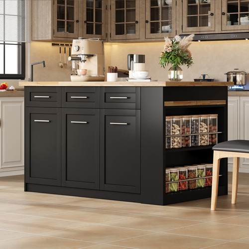 Kitchen island with - with, breakfast