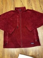 Patagonia Synchilla Full Zip Fleece – Burgundy – Men’s Large