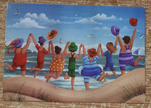 Postcard peter adderley - by,