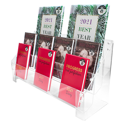 Greeting card stand 3 tier - greeting,