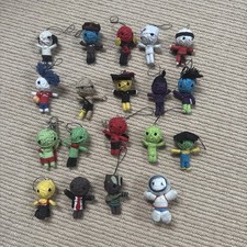 Keychains Watchover Yoodara Voodoo Dolls String Figures Doll Lot Of 19