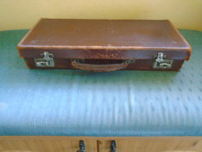 Vintage Masonic Regalia - Brown Leather Case - see pictures