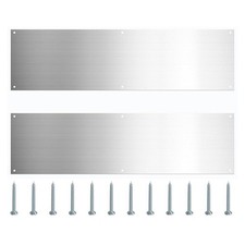 Heavy Duty Stainless Steel Door Kick Plates Reliable Door Scratch Prevention