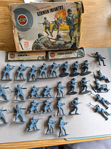 1973 airfix soldiers 132 - 1973, 1/32