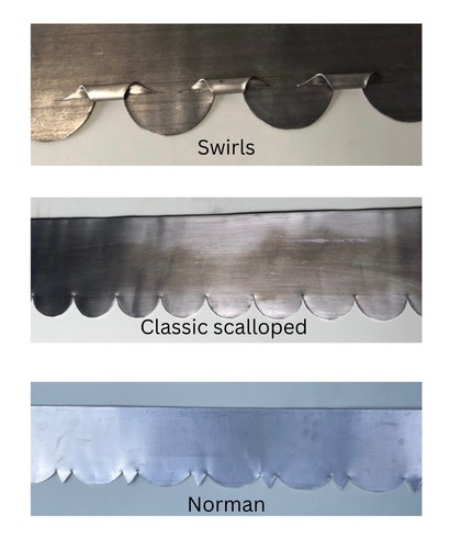 Scalloped lead roof window - scalloped,