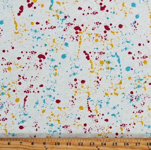 Knit paint splotches splatter - knit,
