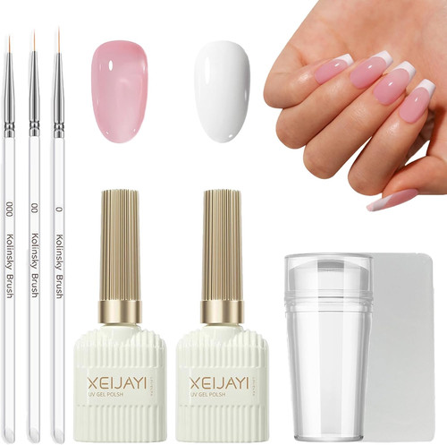 French manicure kit - french, jelly