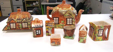 Price Bros Cottage Ware  Tea Set- Handpainted Collection