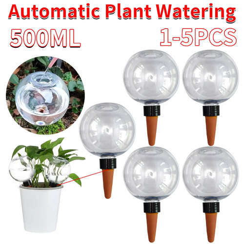5pcs plastic automatic plant - plastic,