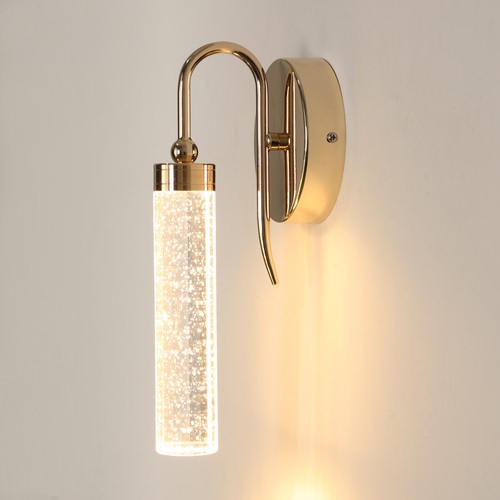 Led wall light modern - modern, gold