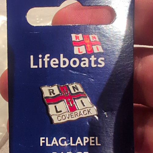 Rnli lifeboats coverack flag - lifeboats,