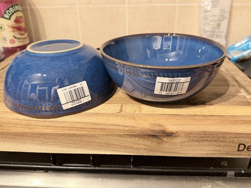 Denby imperial blue cereal - denby,