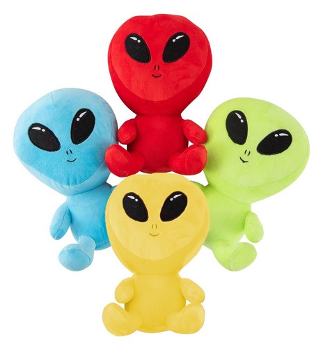 Alien plush colours red - colours,