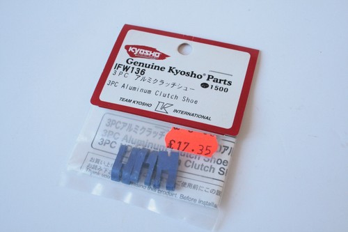 Kyosho 3pc aluminium clutch - kyosho,