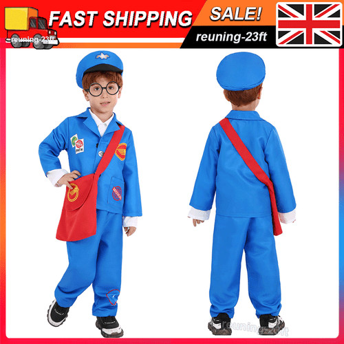 Kids mailman career costume - career,
