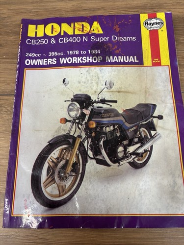 Haynes honda cb250n cb400n - haynes,
