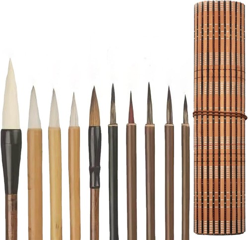 Chinese calligraphy brush set - calligraphy,