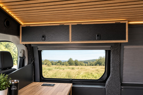 Campervan overhead storage - campervan,