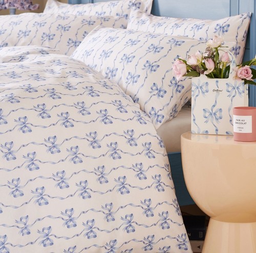 Cath kidston white blue - cath, bows