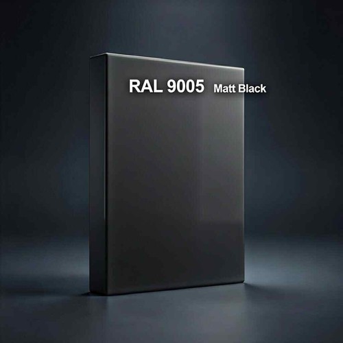 Ral 9005 matt black powder - ral,