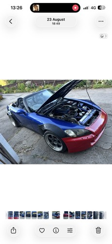 Breaking turbo honda s2000 - breaking,