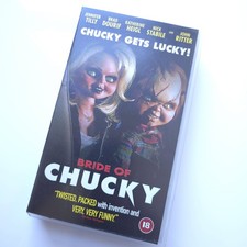 Bride Of Chucky VHS Video